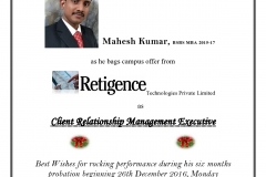 MaheshKumar_Retigence_Sharingwebsite