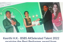 Keerthi Award - 1